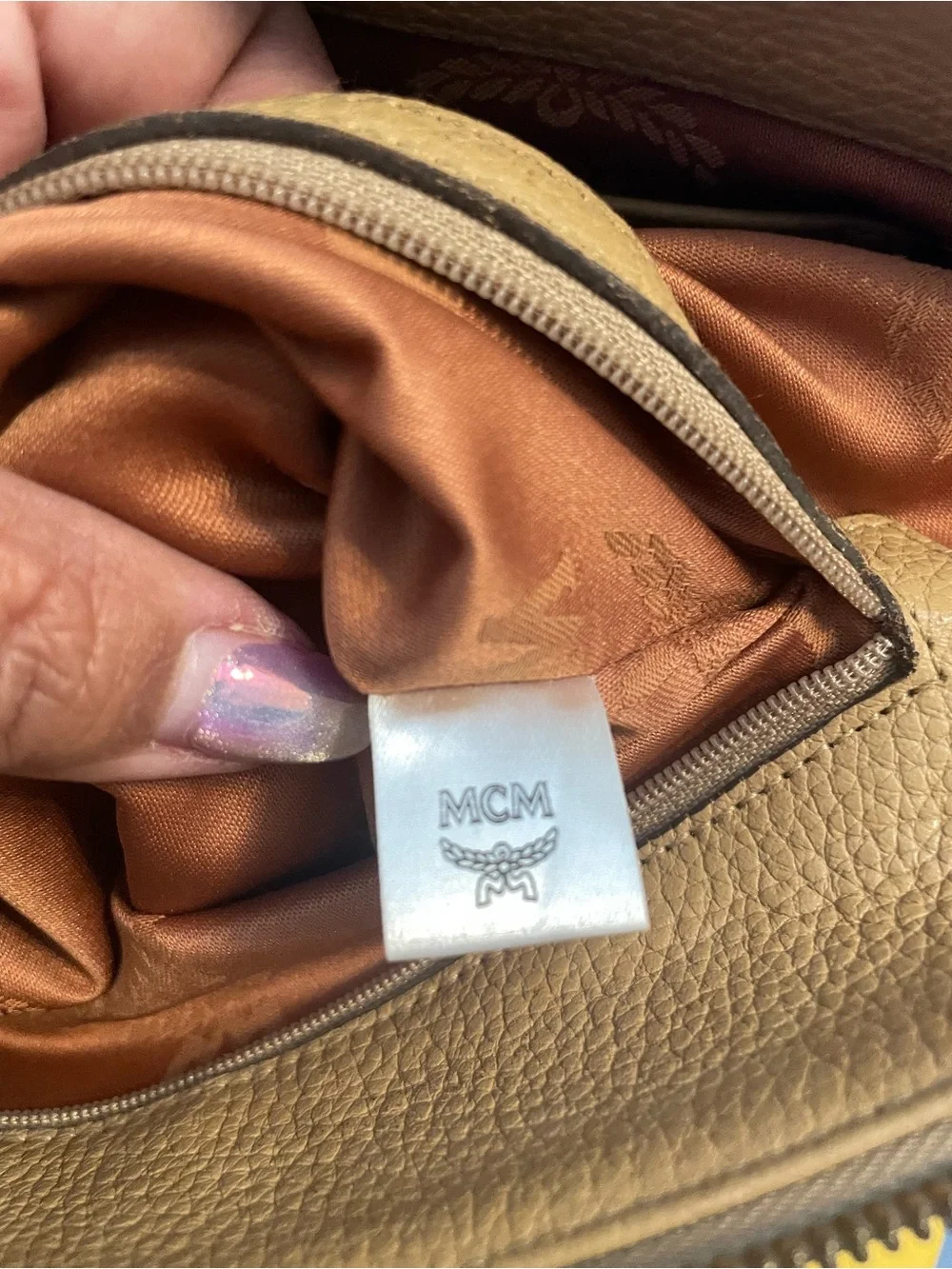 MCM Visetos Monogram Essential Tote